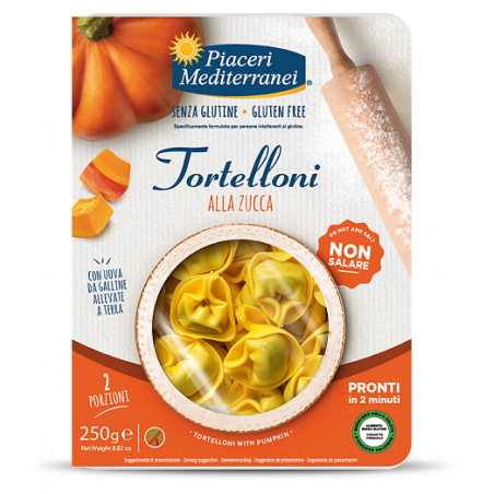 Eurospital Piaceri Mediterranei Tortelloni Zucca 250 G