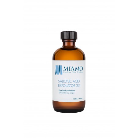 flacone in vetro 120 ml esfoliante acido salicilico