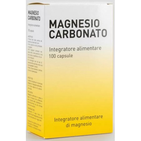 Olcelli Farmaceutici Magnesio Carbonato 100 Capsule