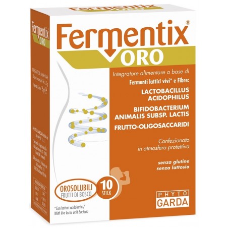 Named Fermentix Oro 10 Stick Orosolubili Da 1,5 G