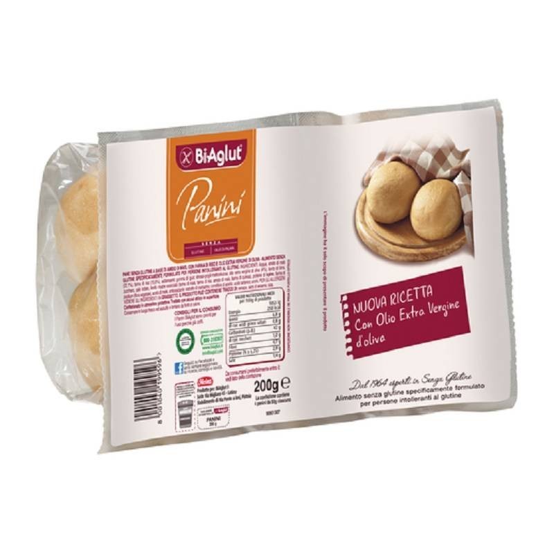 Biaglut Pane Soffice Panini 4 X 50 G