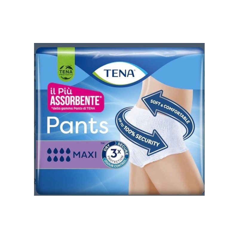 Essity Italy Pannolone Per Incontinenza Tena Pants Maxi Large 10 Pezzi