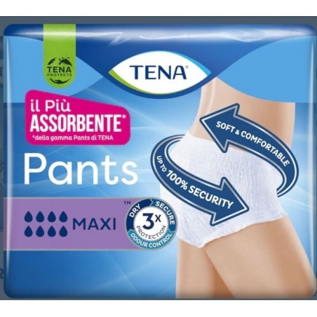 Essity Italy Pannolone Per Incontinenza Tena Pants Maxi Large 10 Pezzi