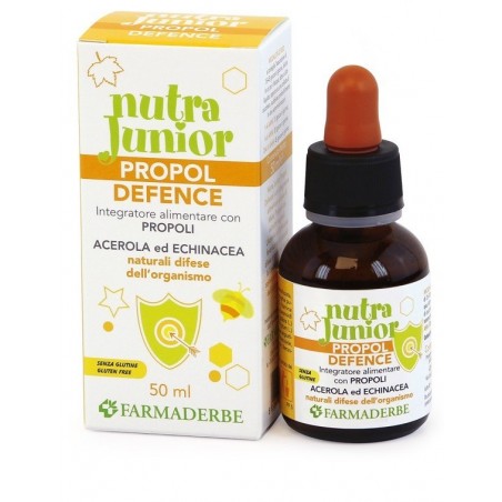 Farmaderbe Nutra Junior Propoldefens Gocce 50 Ml