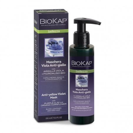 Bios Line Biokap Bellezza Maschera Viola Antigiallo 150 Ml Biosline