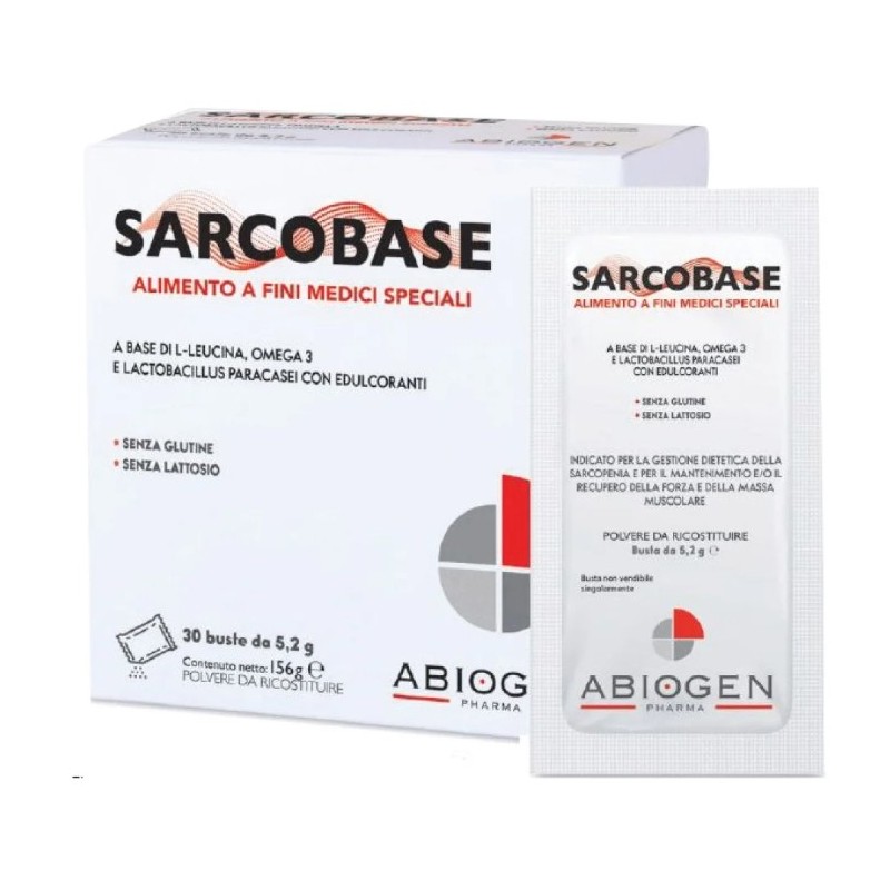 Abiogen Pharma Sarcobase 30 Bustine