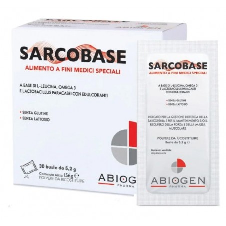 Abiogen Pharma Sarcobase 30 Bustine