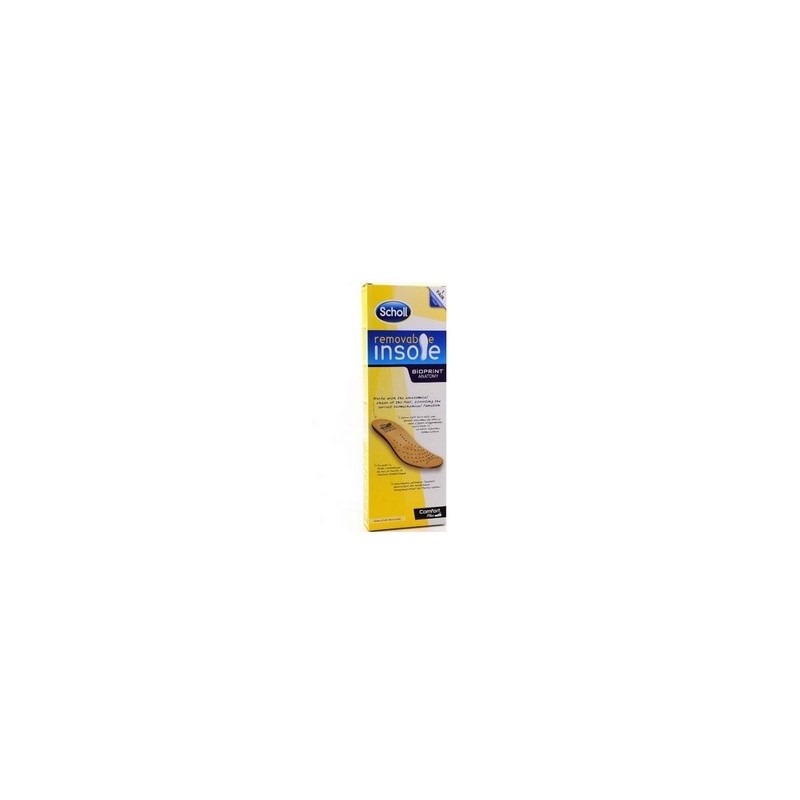 Scholl Plantare Bioprint Removable Insole 36