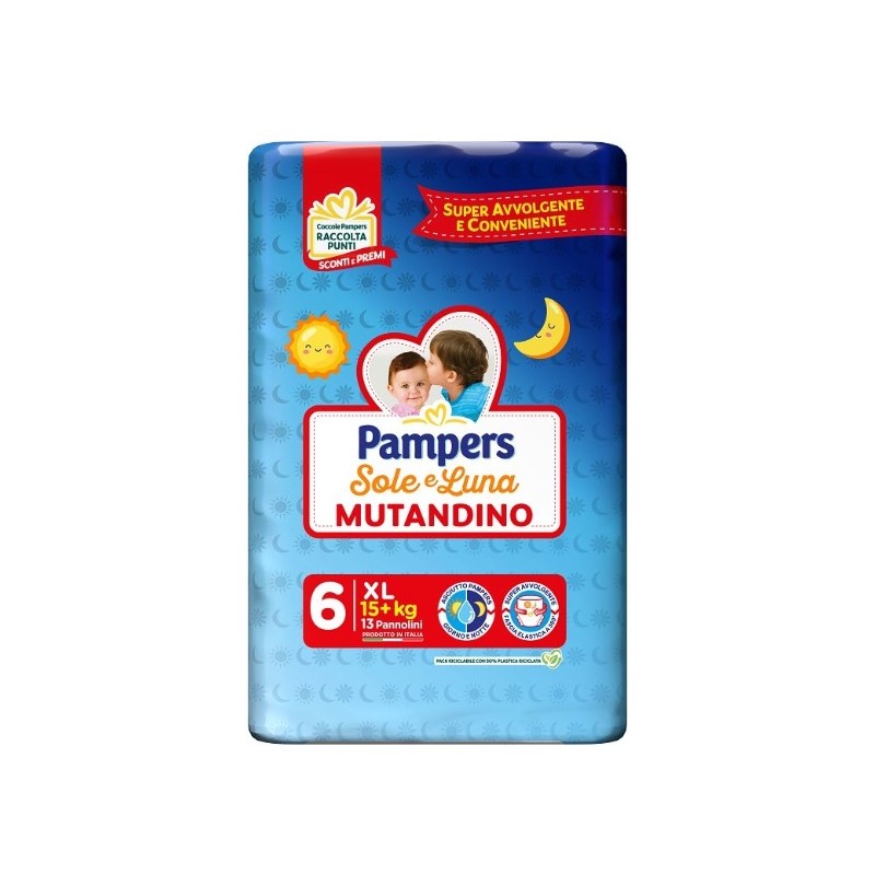 Fater Pampers Sole Luna Mutandina Xl 13 Pezzi