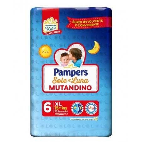 Fater Pampers Sole Luna Mutandina Xl 13 Pezzi