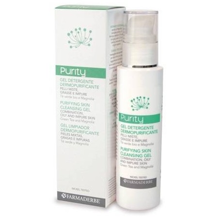 Farmaderbe Purity Gel Detergente Dermopurificante 150 Ml