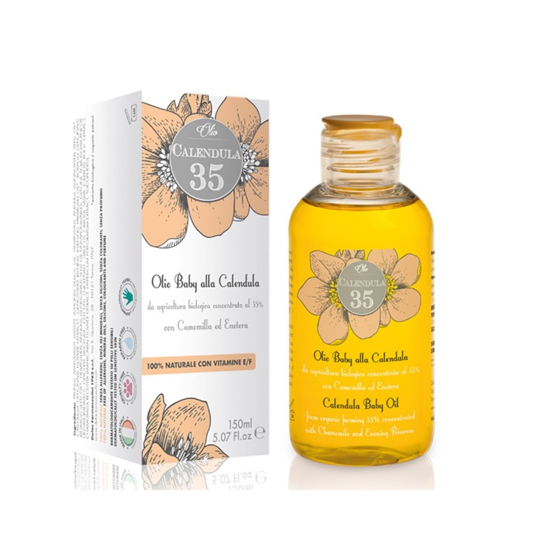 Dulac Farmaceutici 1982 Calendula 35 Olio Baby 150 Ml