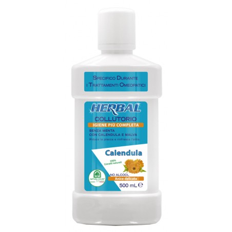 Natura House Herbal Collutorio Calendula E Malva 500 Ml