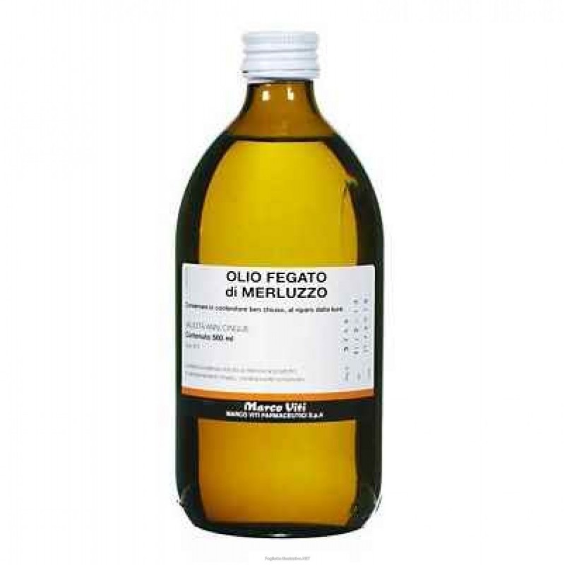 OLIO FEGATO MERLUZZO 500ML VITI