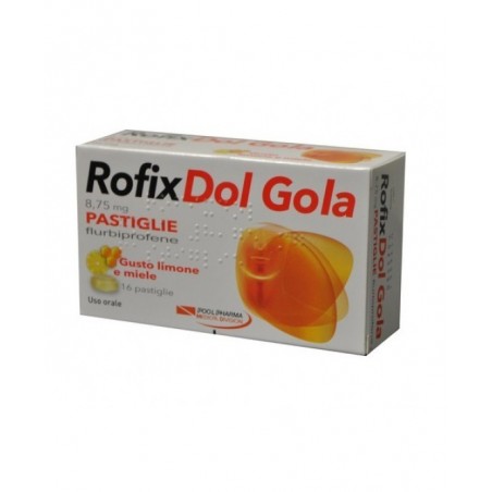 Pool Pharma Rofixdol Gola 8,75 Mg Pastiglie Gusto Limone E Miele Flurbiprofene