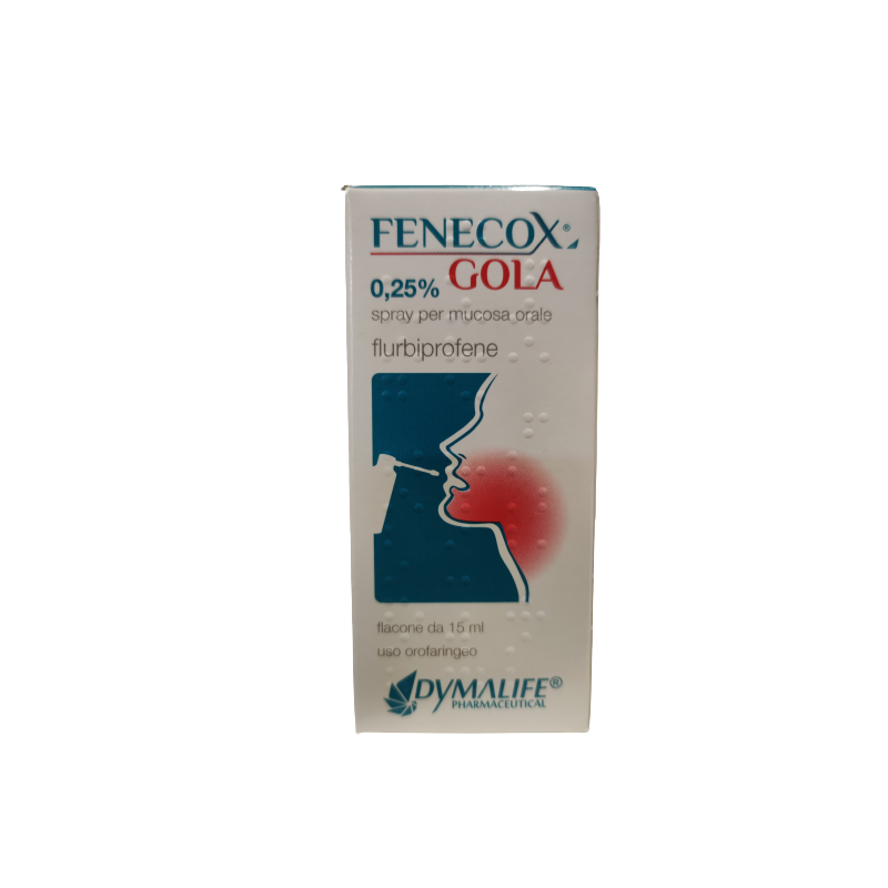 Fenecox gola 0,25% Spray Per Mucosa Orale 15 ml