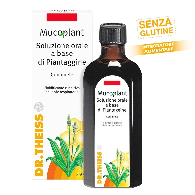 Naturwaren Italia Theiss Mucoplant Piantaggine 250 Ml