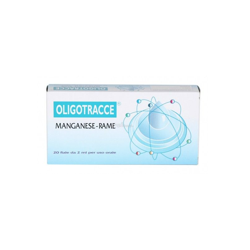 Lizofarm Oligotracce Manganese Rame 20 Fiale 2 Ml