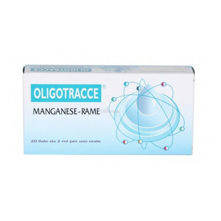 Lizofarm Oligotracce Manganese Rame 20 Fiale 2 Ml