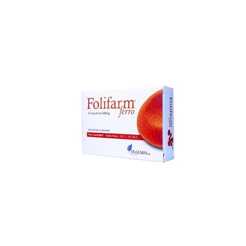 Sinafarm Folifarm Ferro 20 Capsule