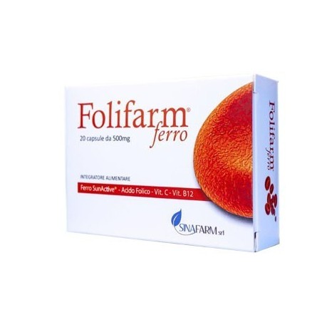 Sinafarm Folifarm Ferro 20 Capsule