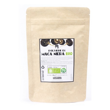 Erbavoglio Production Maca Nera Polvere Bio 200 G