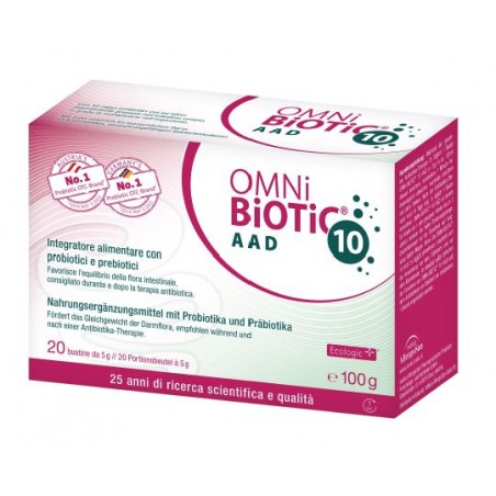 Institut Allergosan Omni Biotic 10 Aad 20 Bustine Da 5 G