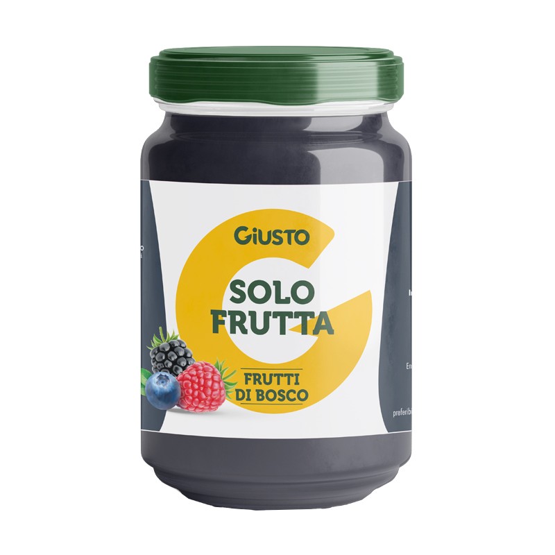 Farmafood Giusto Solo Frutta Confettura Frutti Di Bosco 220 G