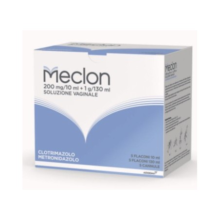 Farmed Meclon Soluzione Vaginale 5 Flaconi con Applicatore