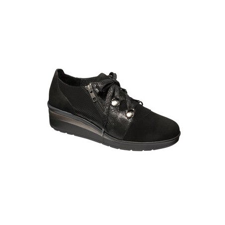 Scholl Shoes Rimella Suede Black Scarpa da Donna 38 - 1 paio