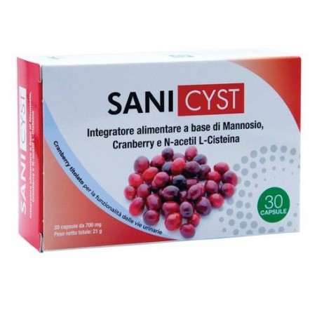 Enso Biopharma Sanicyst 30 Capsule Rm