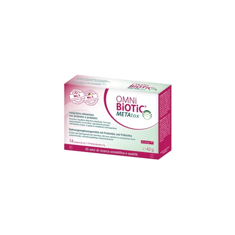 Institut Allergosan Gmbh Omni Biotic Metatox Mx 14 Bustine Da 3 G