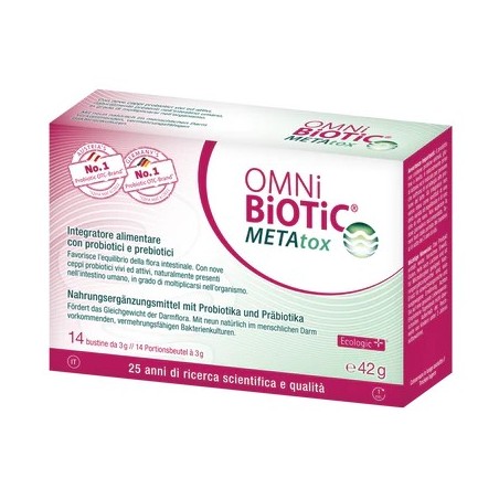 Institut Allergosan Gmbh Omni Biotic Metatox Mx 14 Bustine Da 3 G