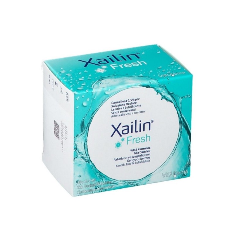 Visufarma Collirio Xailin Fresh 30 Flaconcini X 0,4 Ml