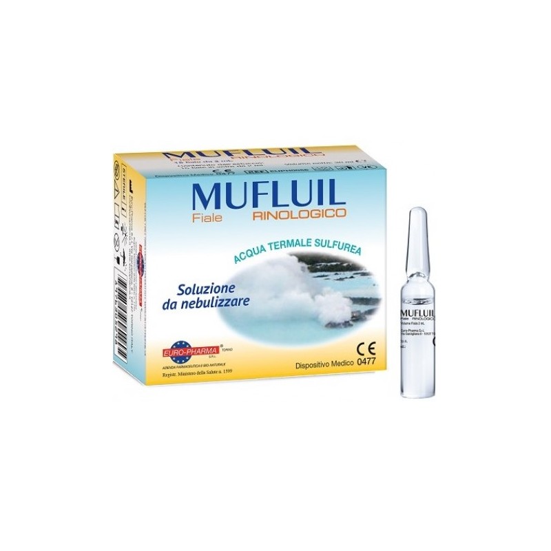 Euro-pharma Mufluil Aerosol 15 Fiale 2 Ml