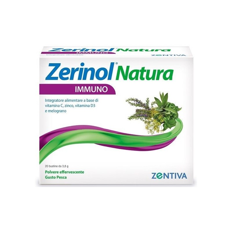 Zentiva Italia Zerinol Natura Immuno 20 Bustine