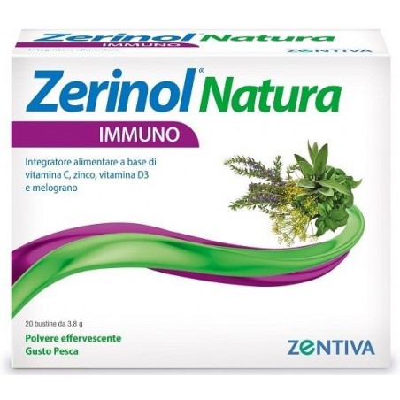 Zentiva Italia Zerinol Natura Immuno 20 Bustine