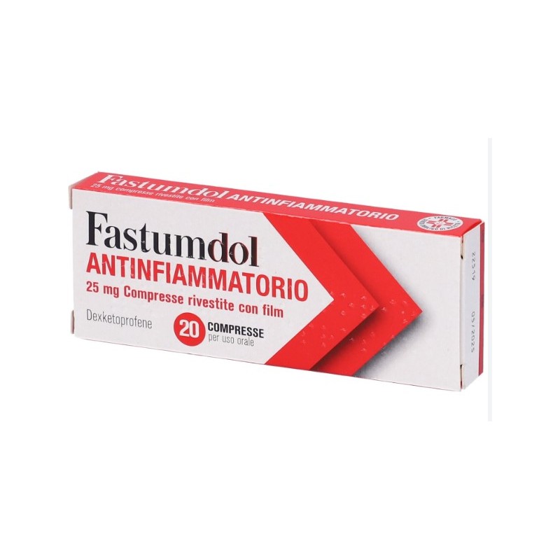 Fastumdol Antinfiammatorio 25 Mg 20 Compresse Rivestite