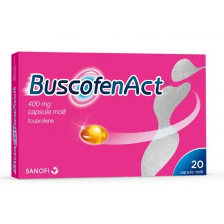 Buscofenact 400 Mg 20 Capsule Molli Ibuprofene