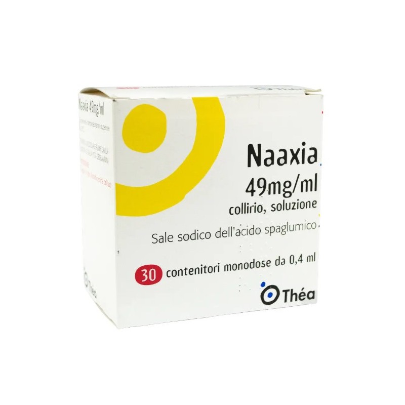 Naaxia 49 Mg/ml Collirio 30 flaconcini monodose da 0,4 ml antistaminico