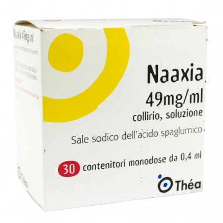 Naaxia 49 Mg/ml Collirio 30 flaconcini monodose da 0,4 ml antistaminico