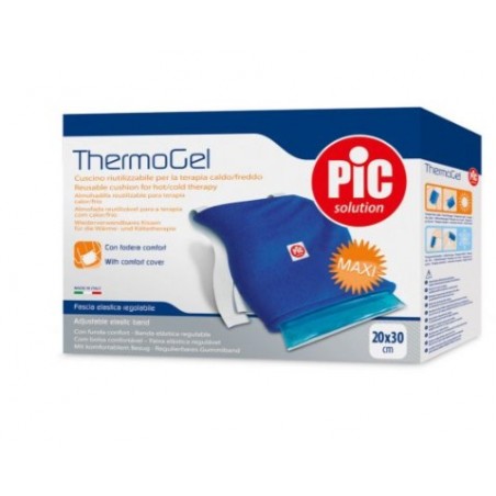 Pikdare Cuscino Thermogel Comfort Riutilizzabile Per La Terapia Del Caldo E Del Freddo Cm 20x30 Con Cover