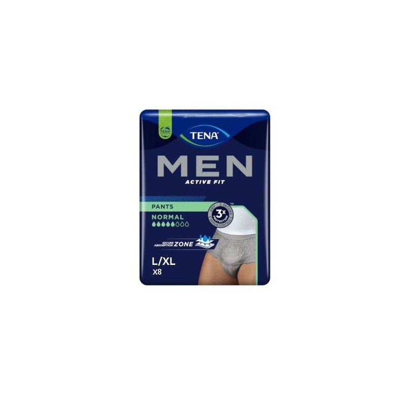 Essity Italy Mutandina Assorbente Maschile Tena Men Premium Fit Livello 4 L/xl 8 Pezzi