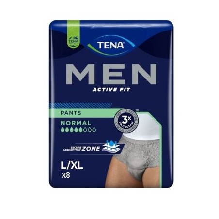 Essity Italy Mutandina Assorbente Maschile Tena Men Premium Fit Livello 4 L/xl 8 Pezzi