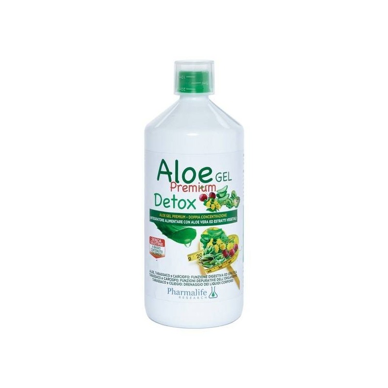 Pharmalife Research Aloe Gel Premium Detox 1 Litro