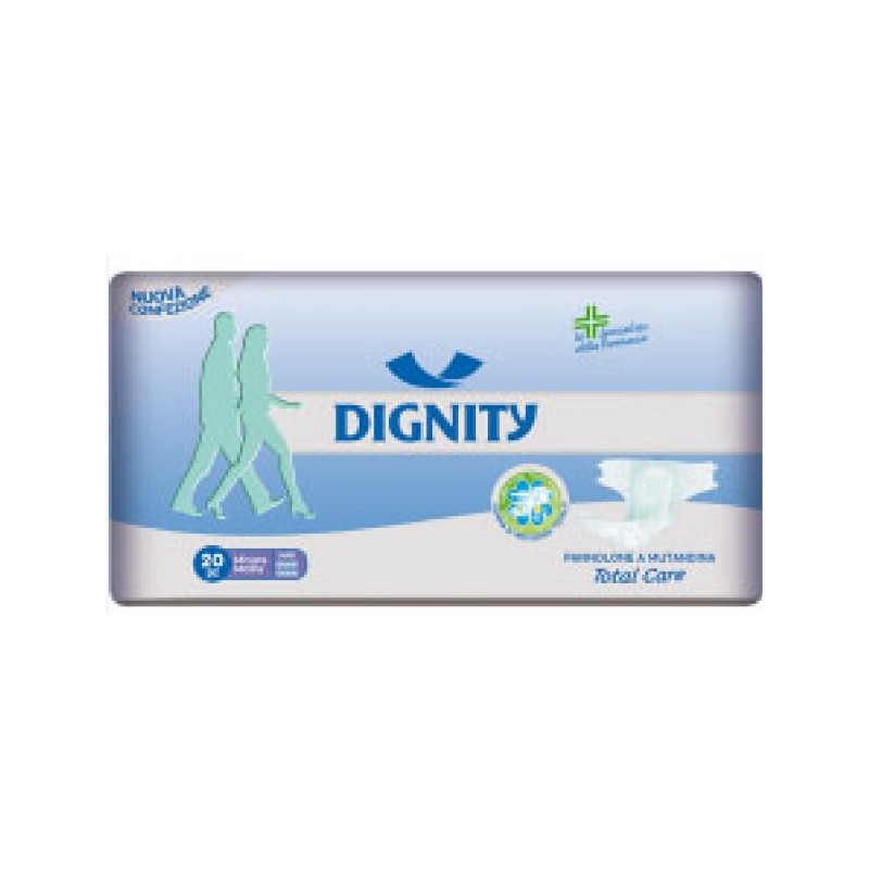 Fater Pannolone Per Incontinenza Sagomato Dignity Total Care Alta Protezione 20 Pezzi