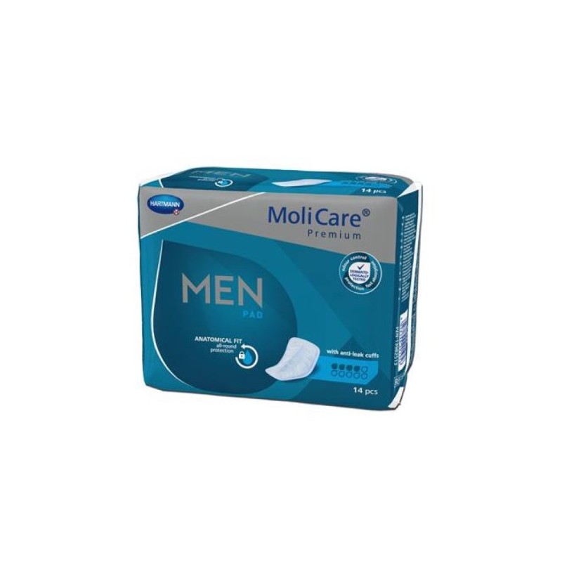 Paul Hartmann Molicare Premium Men Pannolone Per Incontinenza 4 Gocce 14 Pezzi