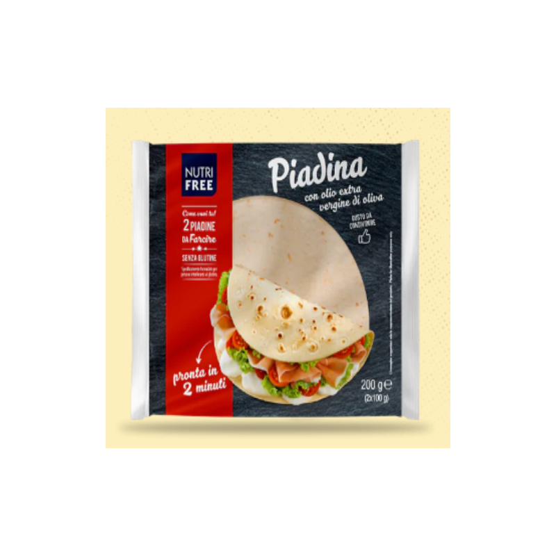 Nt Food Nutrifree Piadina 2 Pezzi Da 100 G Food&club