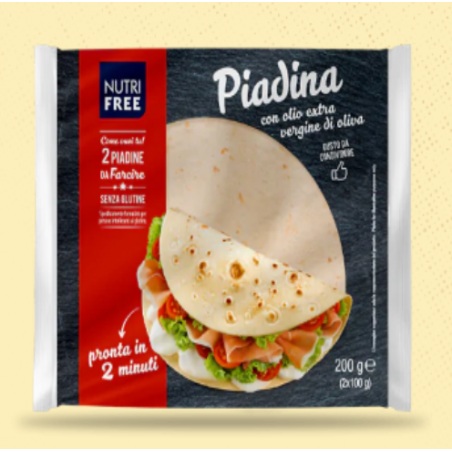 Nt Food Nutrifree Piadina 2 Pezzi Da 100 G Food&club