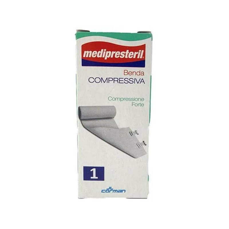 Corman Benda Medipresteril Compressione Forte M4,5x8cm Tesi